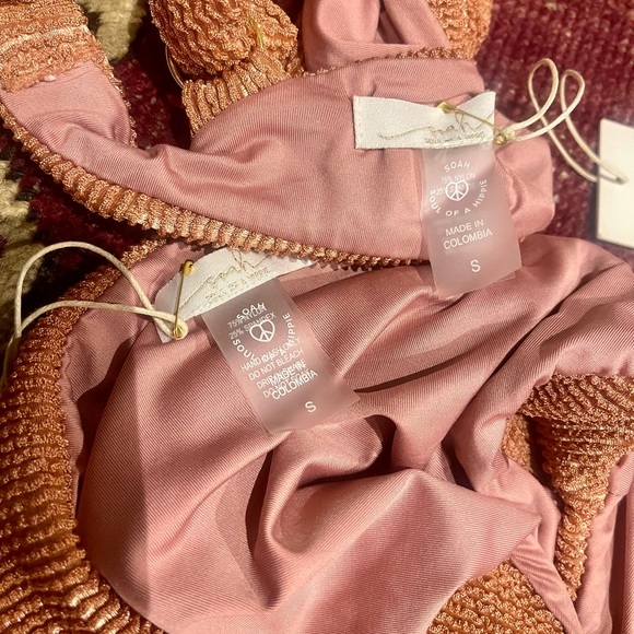 SOAH Son of a Hippie Rose Dawn swimsuit NWT Rebecca Riley Small - Picture 8 of 9